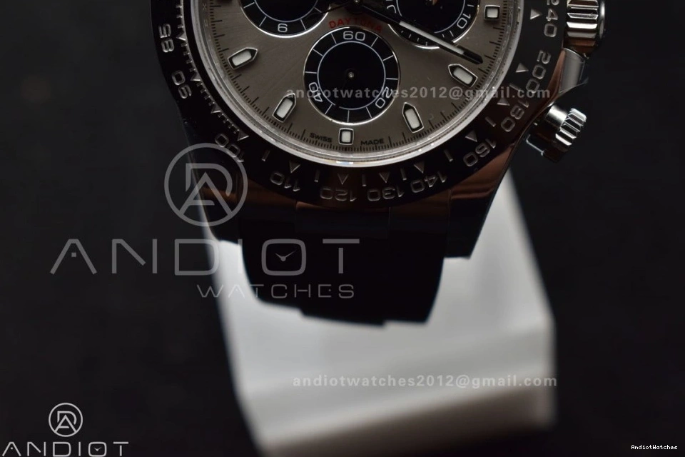 Daytona 1:1 DD Steel Gray 116519 775 Oyster flex Best FlexibleFit Strap Edition VSF 904L Dial on 0901